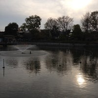 Photo taken at 碑文谷公園 ボート乗り場 by Shin R. on 4/15/2012