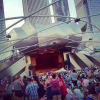 Photo taken at Jay Pritzker Pavilion by DJ M. on 7/17/2012
