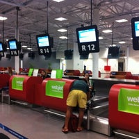 Photo taken at Check-in Web Jet by Marcos Eugenio A. on 8/4/2012