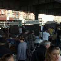 Photo taken at South St. Seaport Fresh Market (Sundays Only) by Fabian M. on 10/16/2011