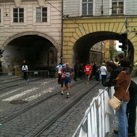 Photo taken at Prague International Marathon by Michal W. on 5/13/2012