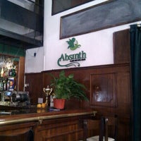 Photo taken at Absinth - Café Resto Bar by Roni B. on 4/4/2011