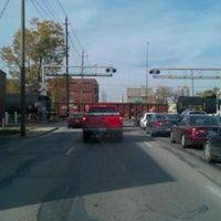 Photo taken at Michigan Street Railroad Crossing by Ed S. on 11/2/2011
