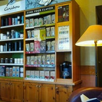 Photo taken at Caribou Coffee by The Joy Writer J. on 1/4/2012