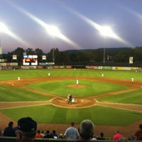 Photo taken at Joe W. Davis Municipal Stadium by Christine B. on 6/7/2012