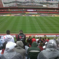 Photo taken at Camarote Stadium by Leonardo M. on 7/8/2012