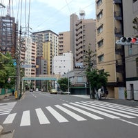 Photo taken at Yanagichoshogakko Ent. crossing by nama e. on 5/6/2012