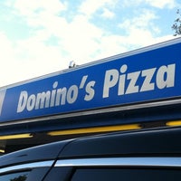 Photo taken at Domino&amp;#39;s Pizza by Oscar D. on 9/30/2011