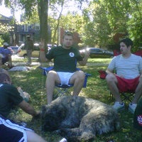Photo taken at St. Louis Kickball Assoc. (Tower Grove Park) by Tommy V. on 10/9/2011