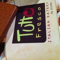 Photo taken at Tutto Fresco Italian Eatery by Scotto by Cheryl H. on 12/11/2011