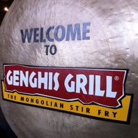 Photo taken at Genghis Grill by Linton W. on 1/9/2011