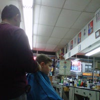 Photo taken at Modern Barber Shop by Brian M. on 10/19/2011