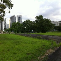 Photo taken at Bidadari Park by Mel O. on 5/26/2012