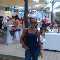 Photo taken at Moet &amp;amp; Chandon Terrace - US Open by Alya S. on 9/9/2012