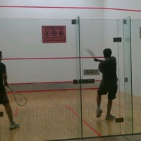 Photo taken at SRC Squash Courts by Gaurav A. on 1/25/2012