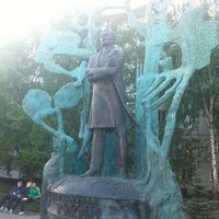 Photo taken at Памятник Габдулле Тукаю by Chislov Y. on 5/14/2012
