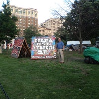 Photo taken at Occupy K St. by Monika M. on 5/17/2012