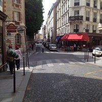 Photo taken at Rue Saint-Gilles by Massimiliano M. on 6/2/2012