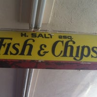 Photo taken at H Salt Fish &amp;amp; Chips by Karlyn F. on 8/19/2012