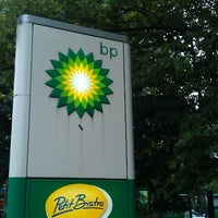 Photo taken at BP by Ingrid J. on 8/31/2012