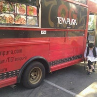 Photo taken at OG Tempura Truck by Monique A. on 4/10/2012