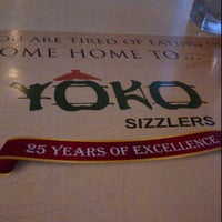 Photo taken at Yoko Sizzlers by Talha A. on 11/26/2011