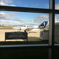 Photo taken at Hagerstown Regional Airport (HGR) by David S. on 12/26/2011