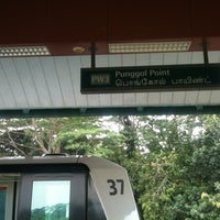 Photo taken at Punggol Point LRT Station (PW3) by Dino S. on 9/8/2011