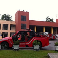 Photo taken at Clementi Fire Station by Afico L. on 5/12/2011