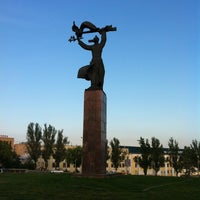 Photo taken at Сквер героев гражданской войны by Meh G. on 5/8/2012