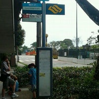 Photo taken at Bus Stop 48131 (Singapore Zoo/Night Safari) by Jay D. on 1/5/2012