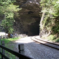 Photo taken at Natural Tunnel State Park by Brian P. on 1/14/2012