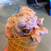 Photo taken at Marble Slab Creamery by Morbid E. on 6/17/2012