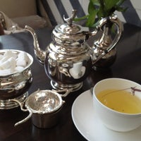 Photo taken at Celeste Champagne Tea Room by Marco O. on 5/19/2012