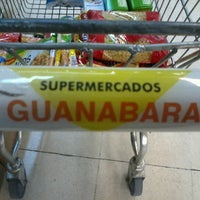 Photo taken at Supermercado Guanabara by Juliana C. on 8/5/2012
