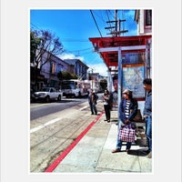 Photo taken at MUNI Bus Stop - 18th &amp;amp; Castro by Rosemarie M. on 9/8/2012