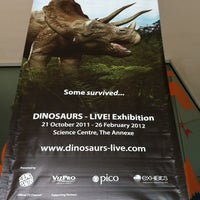 Photo taken at Dinosaurs-Live! Exhibition by Steven Fang on 2/12/2012