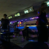 Photo taken at AMF South Hills Lanes by Courtney G. on 4/18/2012