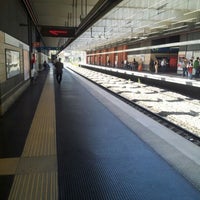 Photo taken at Metro Garbatella (MB) by Alex M. on 4/26/2012
