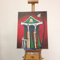 Photo taken at Painting With A Twist by Carol K. on 2/18/2012