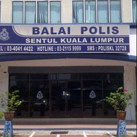 Sentul balai polis Balai Polis