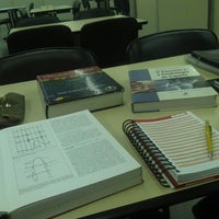 Photo taken at Biblioteca da EEFE by Damaris D. on 7/10/2012