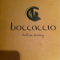 Photo taken at Boccaccio by Fahad T. on 2/12/2012