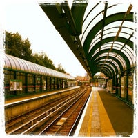 Photo taken at All Saints DLR Station by Gokul P. on 9/1/2012