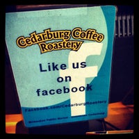 Das Foto wurde bei Cedarburg Roastery Coffee von Ambrose W. am 5/4/2012 aufgenommen