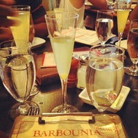 Photo taken at Barbounia by Zulu &amp;amp; S. on 7/8/2012