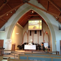 Photo taken at Trinity Lutheran Church by Kirsten on 4/21/2013