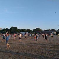 Photo taken at CMSA Beach Volleyball by Christopher V. on 6/11/2016