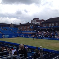 Photo taken at AEGON Championships by Jing L. on 6/14/2014