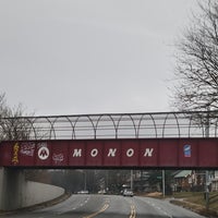 Photo taken at Monon Bridge over Fall Creek Pkwy by Douglas F. on 1/29/2023